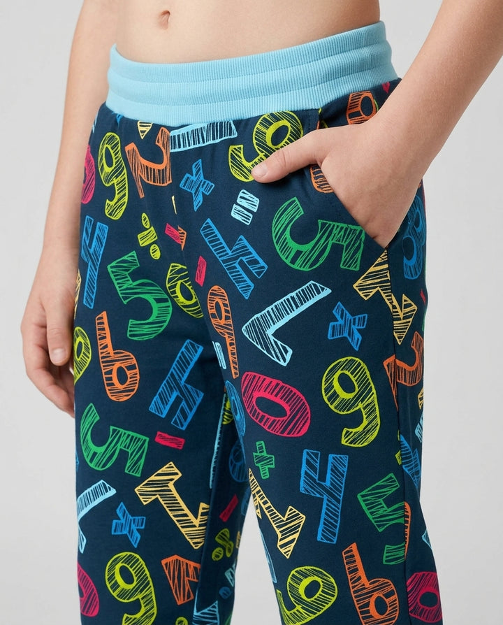 Math Doodles Bamboo Jogger