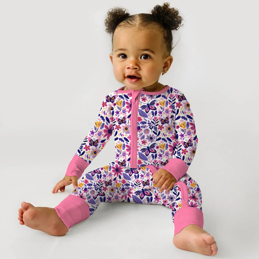 Gerippte Babykleidung mit individuellem Foto - Weich &amp; Skizzenhaft