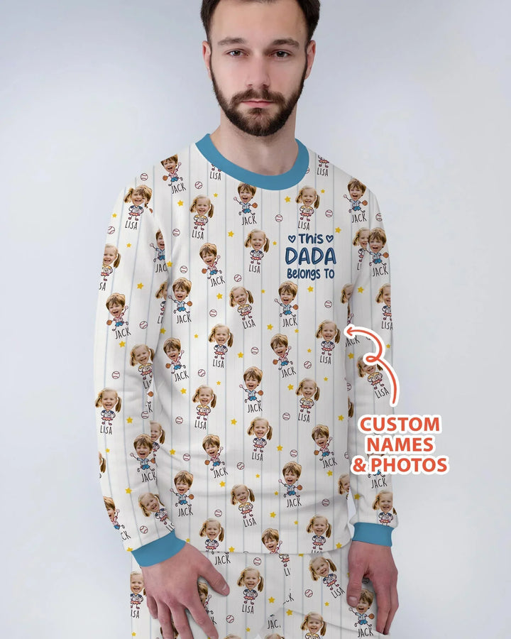 Vorlage Benutzerdefiniertes Herren-Pyjama-Set
