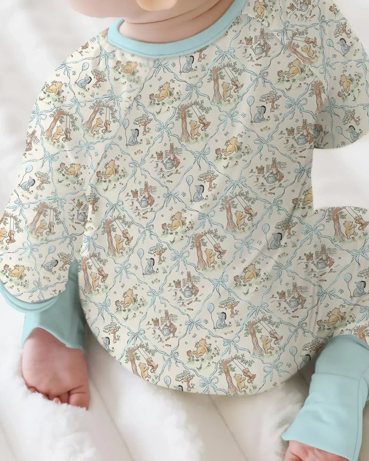 Gerippte Babykleidung mit individuellem Foto - Weich &amp; Skizzenhaft