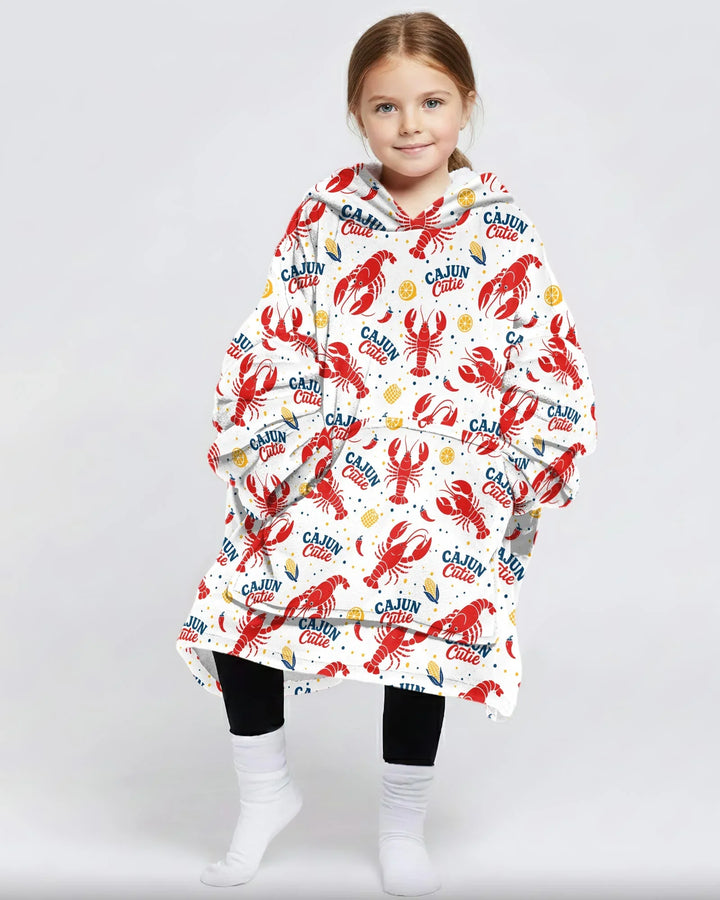 Cajun Cutie Tragbarer Bambus-Deckenhoodie