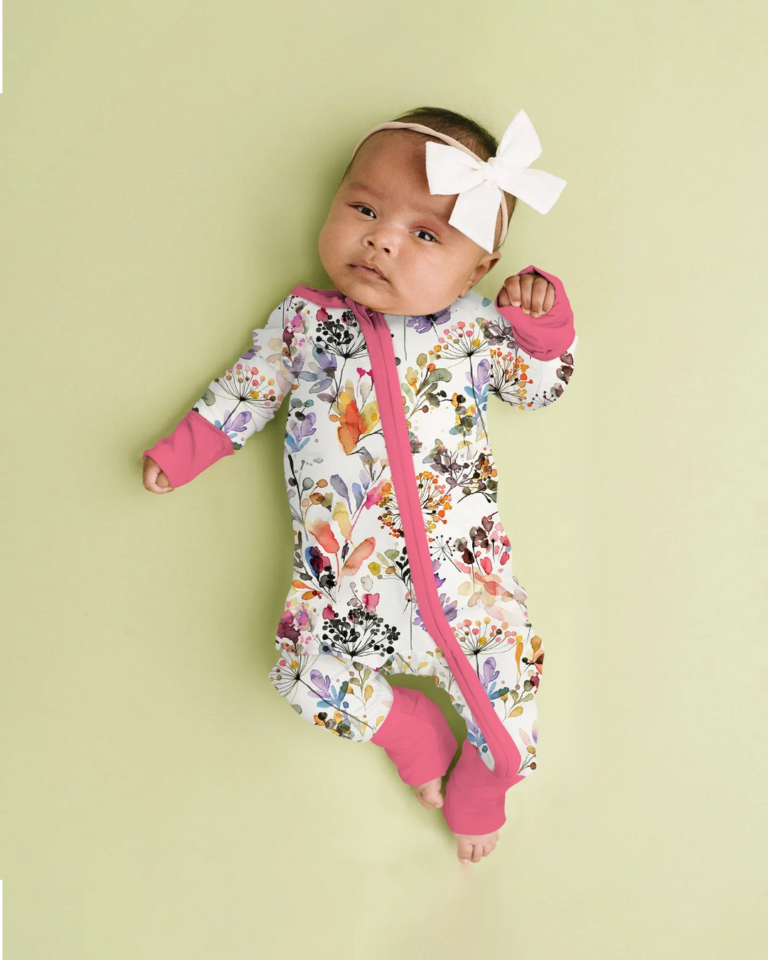Gerippte Babykleidung mit individuellem Foto - Weich &amp; Skizzenhaft