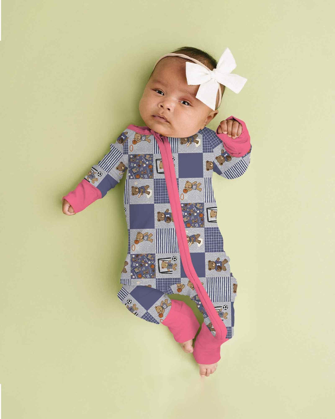 Gerippte Babykleidung mit individuellem Foto - Weich &amp; Skizzenhaft