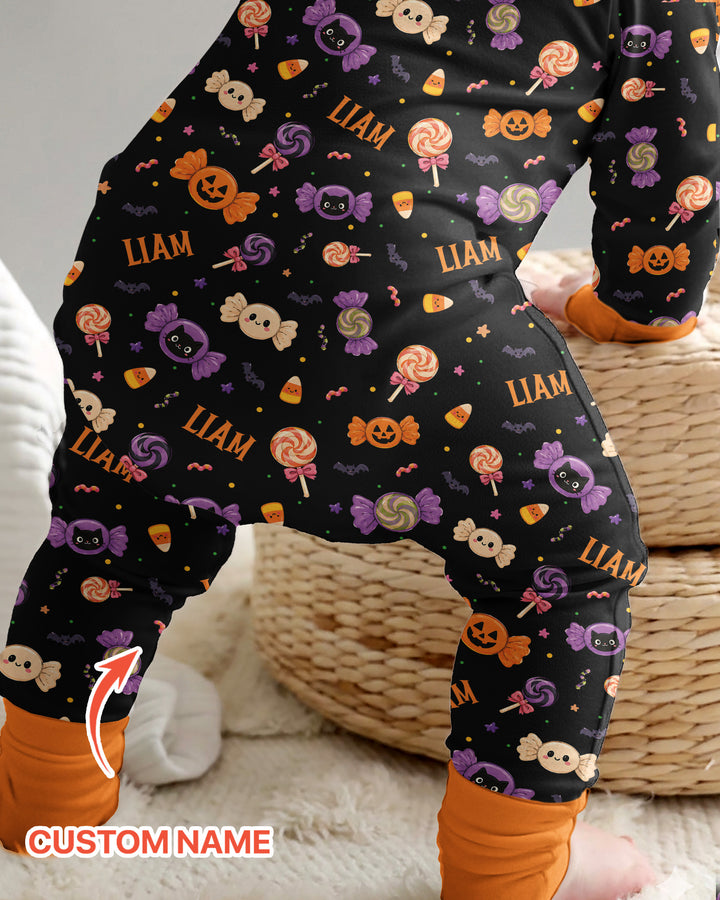 Halloween Spooky Candy Bamboo Convertible Zippy