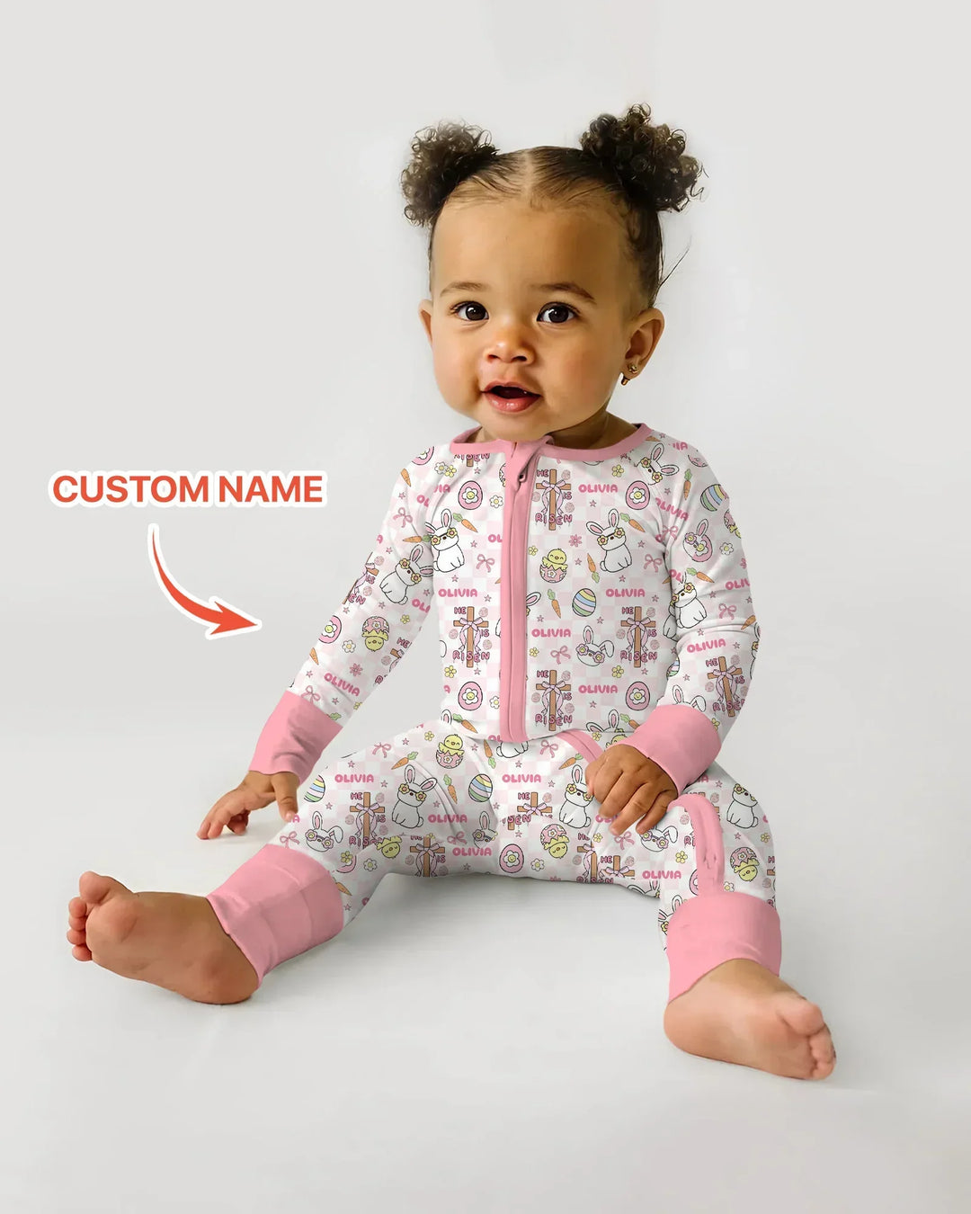 Gerippte Babykleidung mit individuellem Foto - Weich &amp; Skizzenhaft