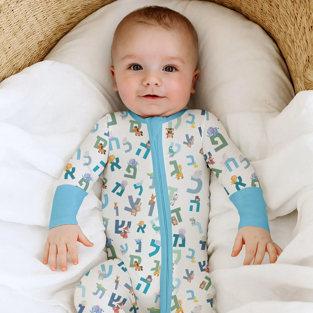 Gerippte Babykleidung mit individuellem Foto - Weich &amp; Skizzenhaft