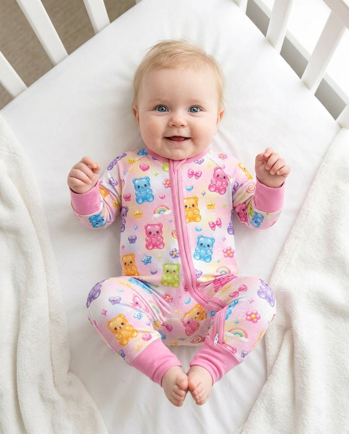 Gummy Bear Candyland Bamboo Convertible Zippy