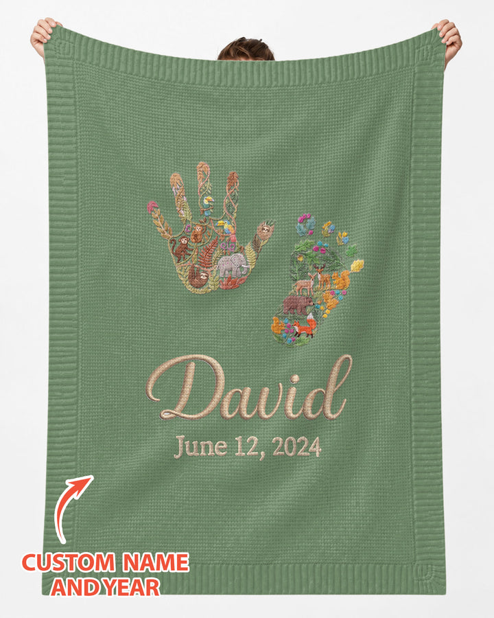 Baby Prints Baby Cotton Blanket