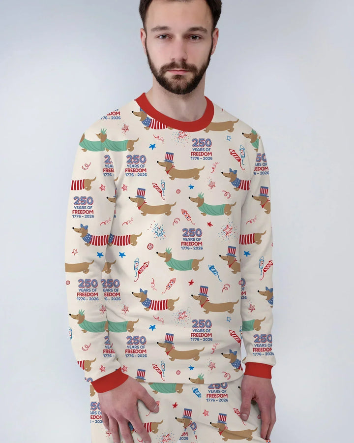 Vorlage Benutzerdefiniertes Herren-Pyjama-Set
