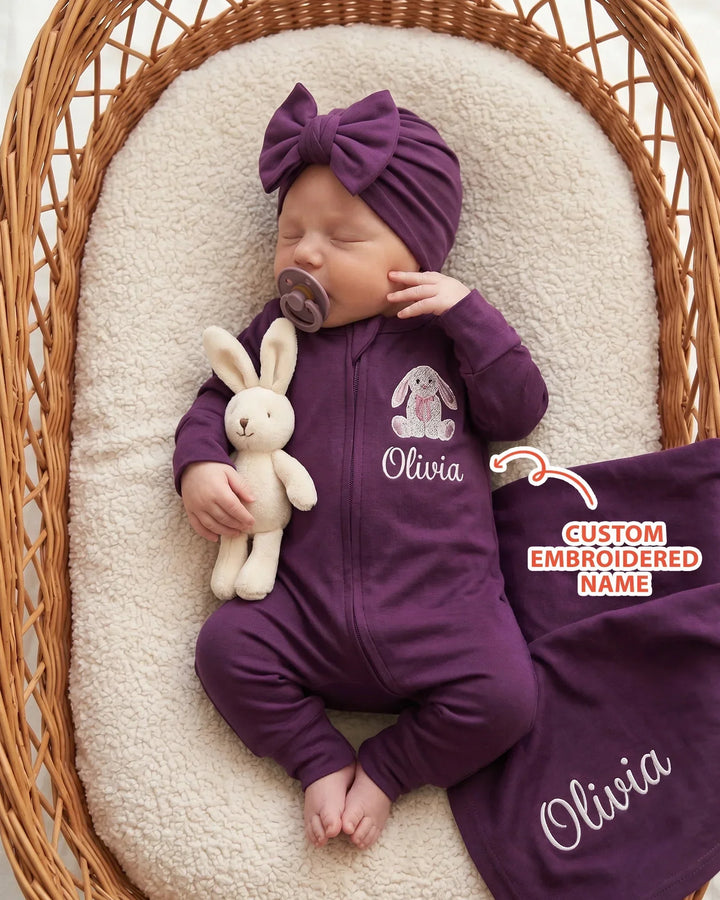 Gerippte Babykleidung mit individuellem Foto - Weich &amp; Skizzenhaft