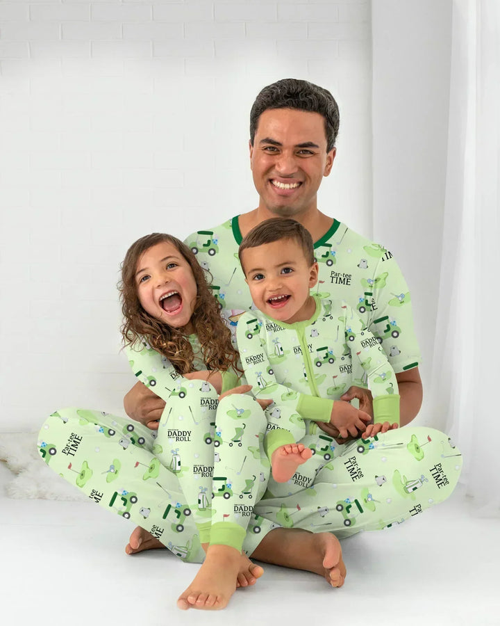 Zweiteiliges, kurzärmliges Pyjama-Set mit Marienkäfern