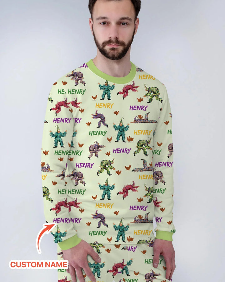 Vorlage Benutzerdefiniertes Herren-Pyjama-Set