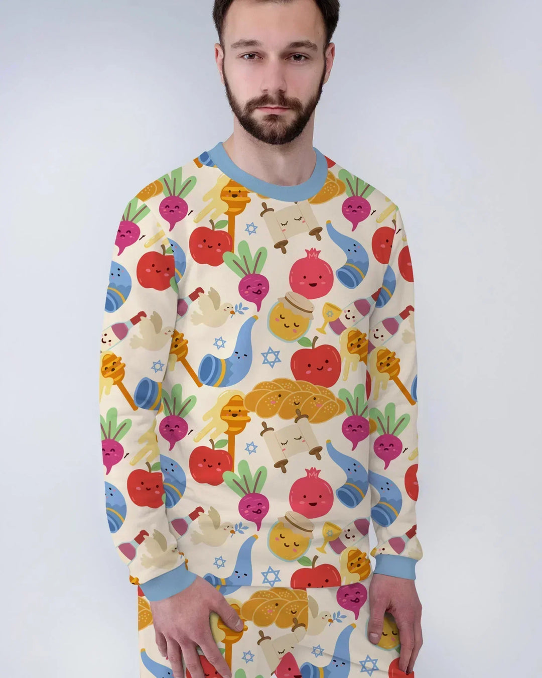 Vorlage Herren-Pyjama-Set