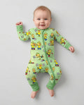 Gerippte Babykleidung mit individuellem Foto - Weich &amp; Skizzenhaft
