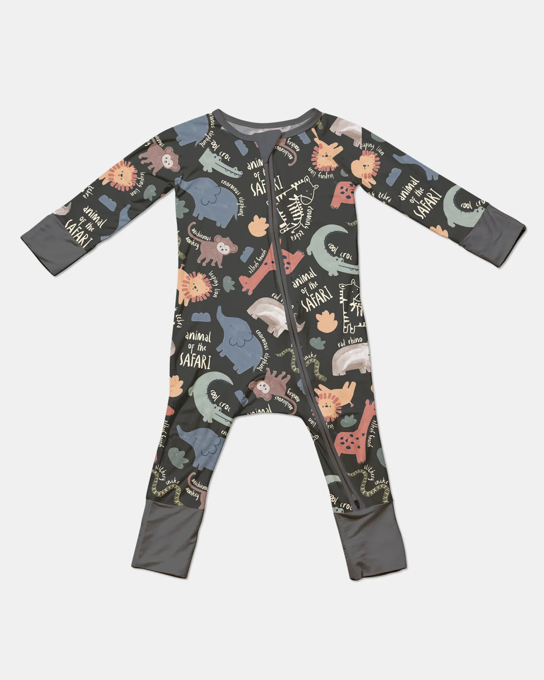 Funny African Animals Bamboo Convertible Zippy