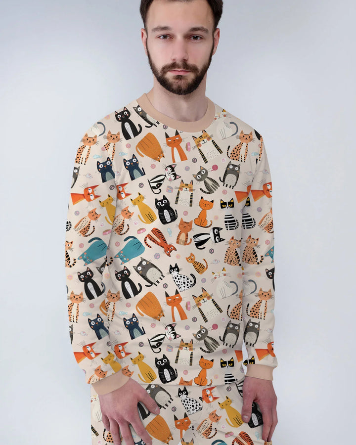 Vorlage Herren-Pyjama-Set