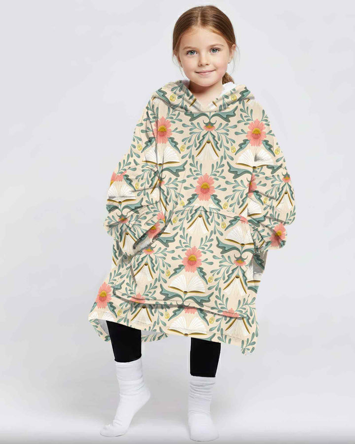 Blooming Stories Bamboo Blanket Hoodie