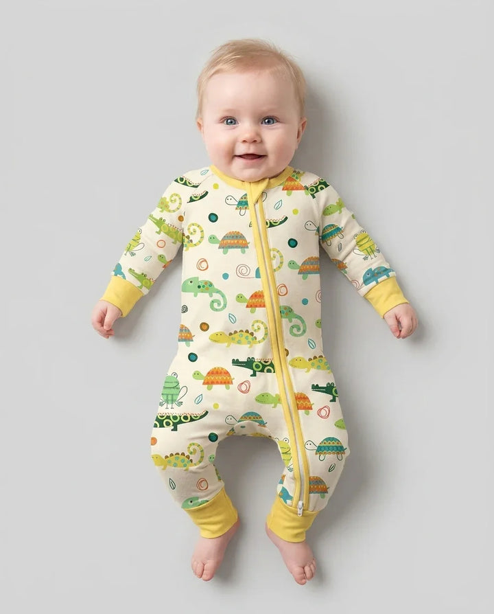 Gerippte Babykleidung mit individuellem Foto - Weich &amp; Skizzenhaft