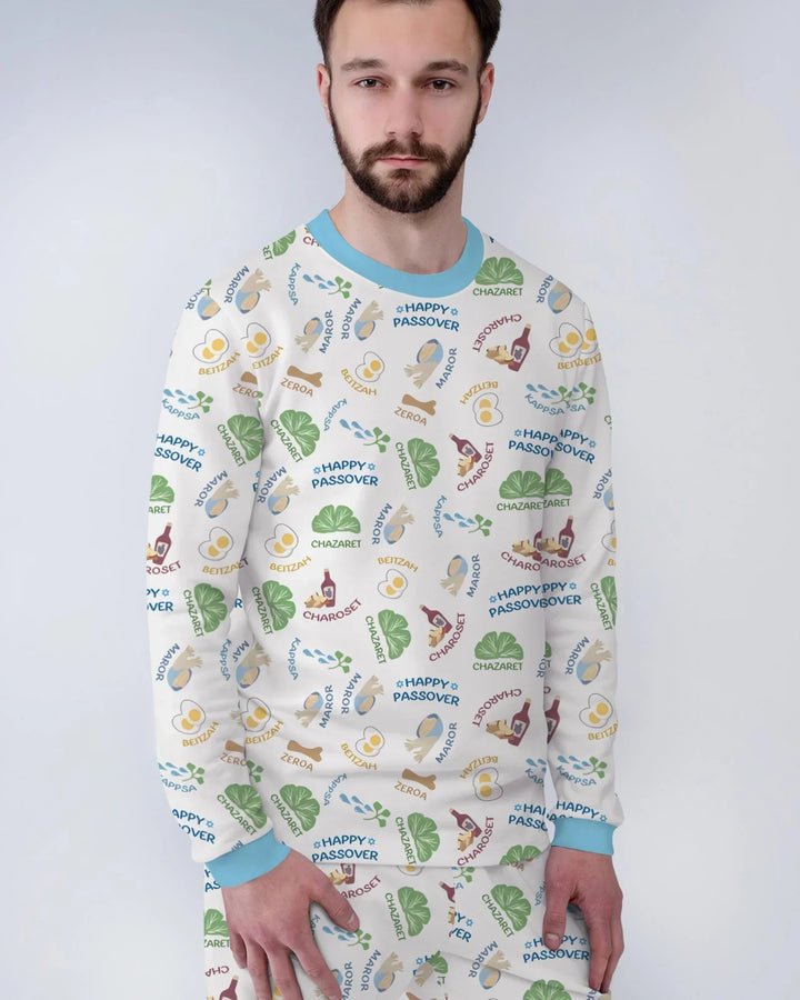 Vorlage Herren-Pyjama-Set