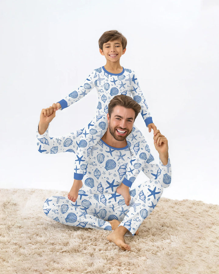 Vorlage Herren-Pyjama-Set
