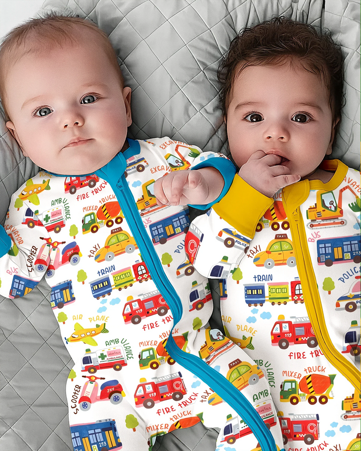 Gerippte Babykleidung mit individuellem Foto - Weich &amp; Skizzenhaft