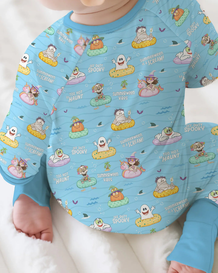 Gerippte Babykleidung mit individuellem Foto - Weich &amp; Skizzenhaft