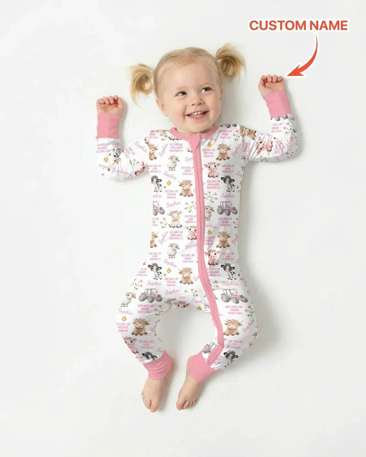 Gerippte Babykleidung mit individuellem Foto - Weich &amp; Skizzenhaft