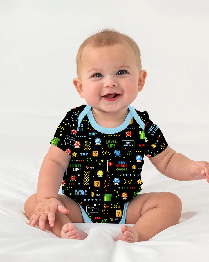 Gerippte Babykleidung mit individuellem Foto - Weich &amp; Skizzenhaft