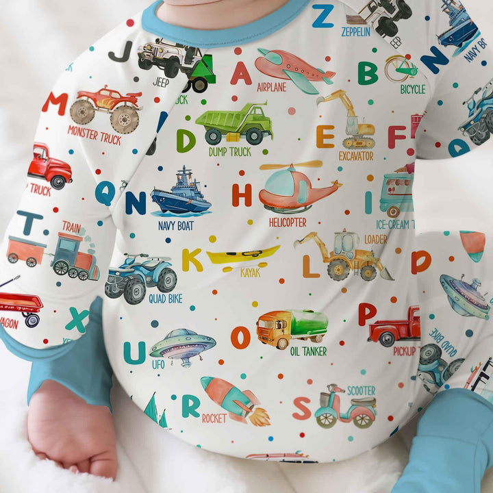 Gerippte Babykleidung mit individuellem Foto - Weich &amp; Skizzenhaft