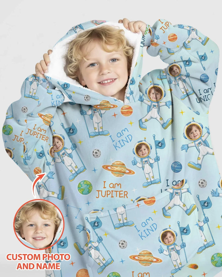 Benutzerdefinierter Bambus-Deckenhoodie (Vorlage)