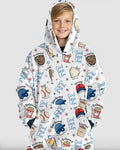 Christlicher Baseball tragbarer Bambus-Deckenpullover