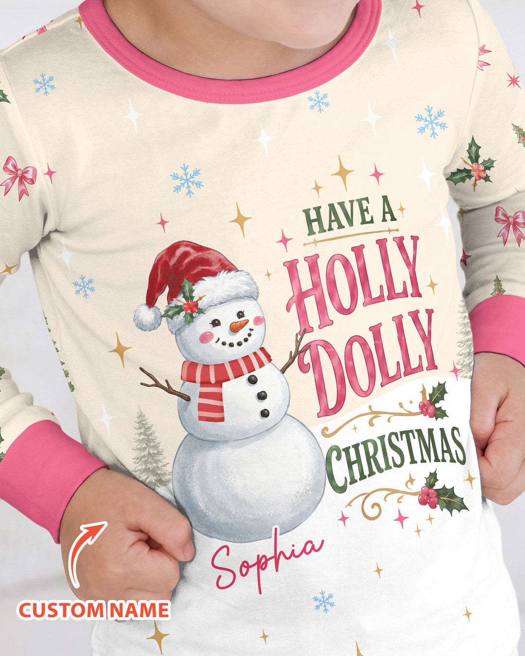 Tis The Season Bamboo Two Piece Long Sleeve Pajama Set