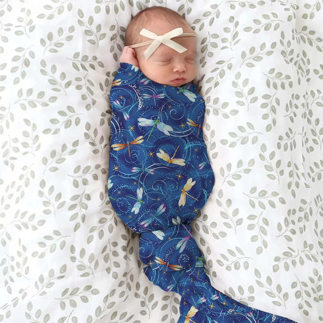 Moonlit Wings Bamboo Swaddle Blanket