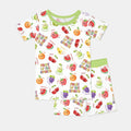 Fruit of the Spirit Bamboo Two Piece Short Sleeve Shorts Pajama Set