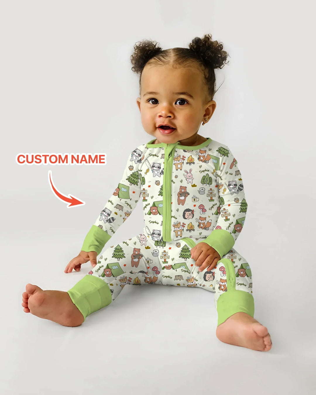 Gerippte Babykleidung mit individuellem Foto - Weich &amp; Skizzenhaft
