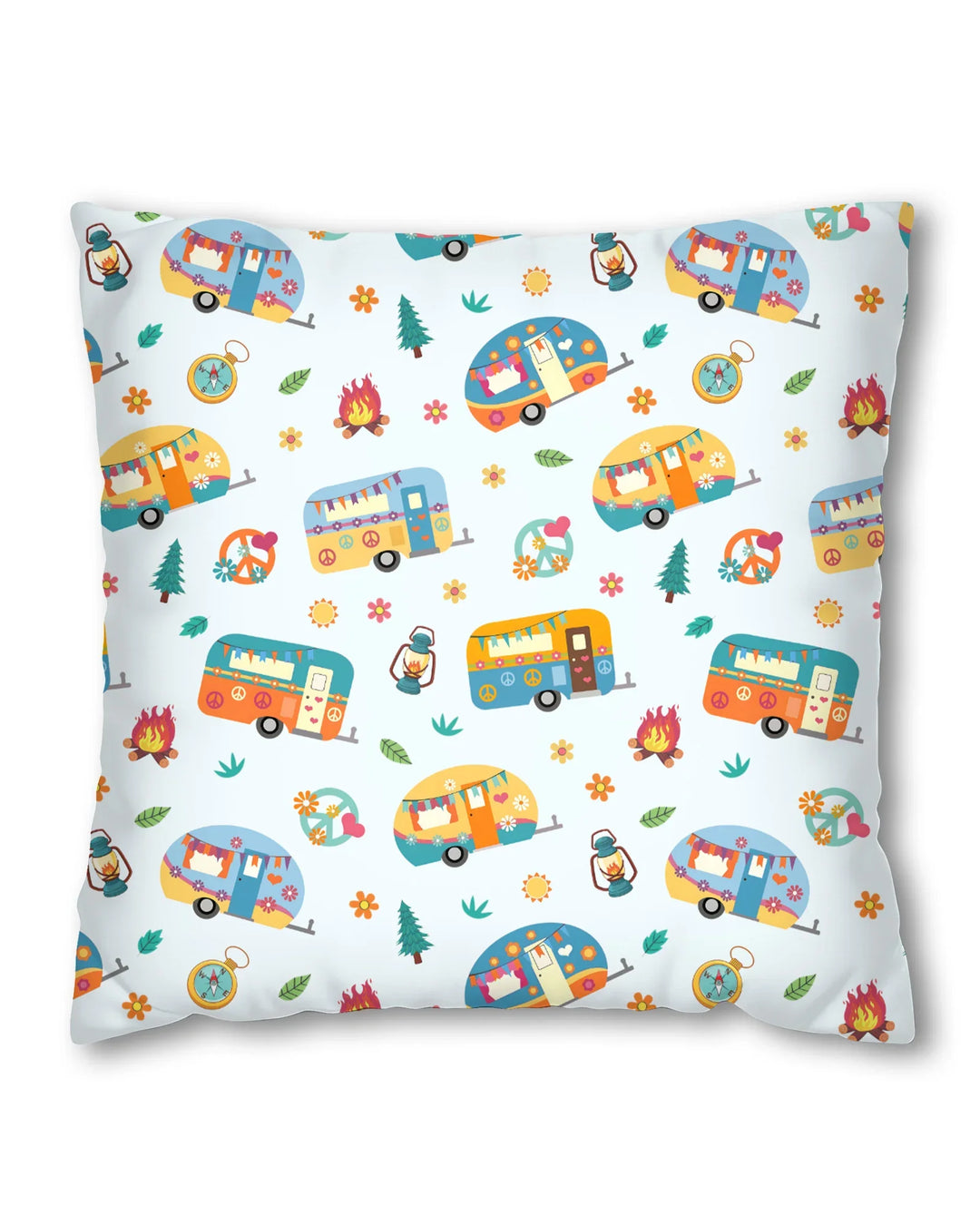 Happy Little Camper Bamboo Pillow Case