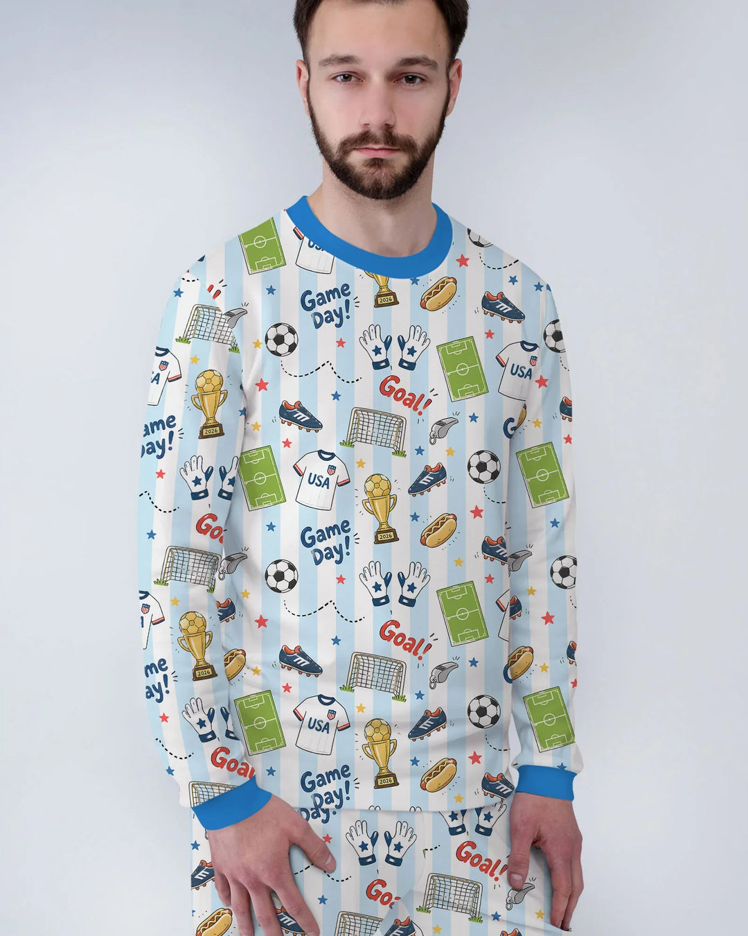 Vorlage Bambus-Pyjama-Set für Herren