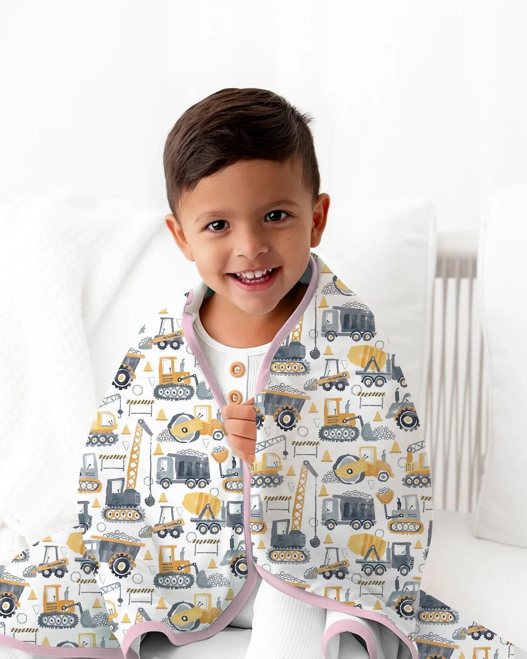 Construction Crew Bamboo Blanket