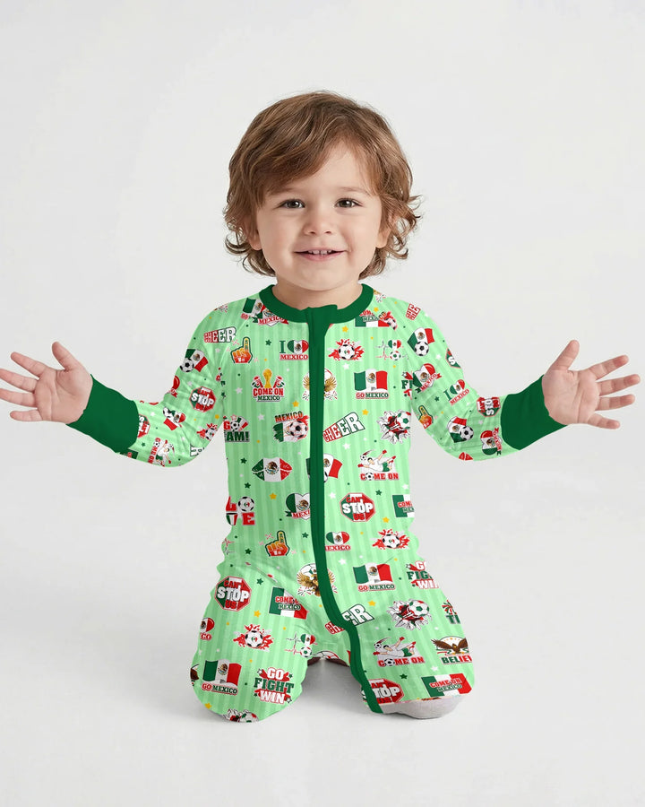 Gerippte Babykleidung mit individuellem Foto - Weich &amp; Skizzenhaft