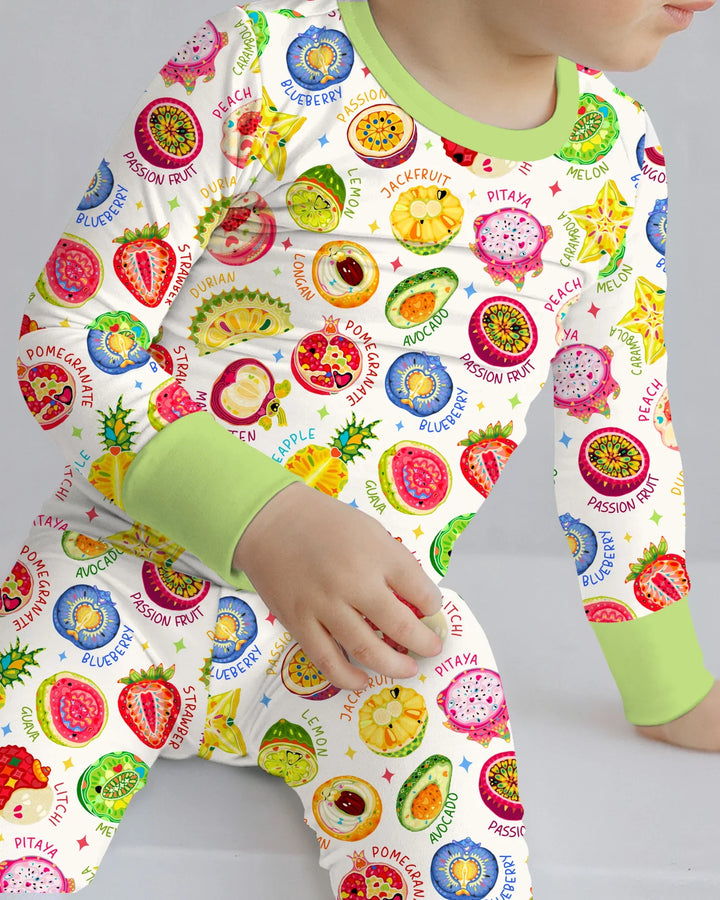 Juicy World Bamboo Two Piece Long Sleeve Pajama Set