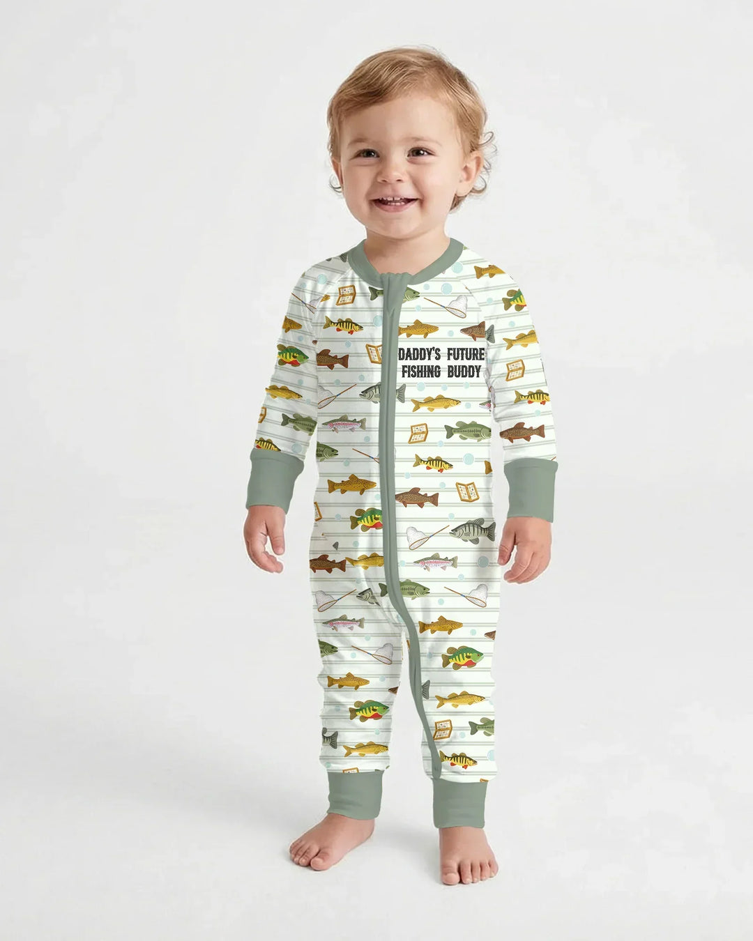 Gerippte Babykleidung mit individuellem Foto - Weich &amp; Skizzenhaft