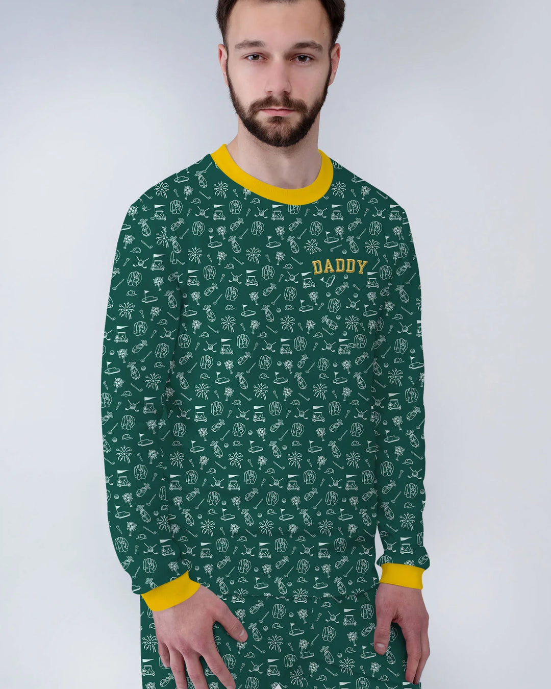 Vorlage Benutzerdefiniertes Herren-Pyjama-Set