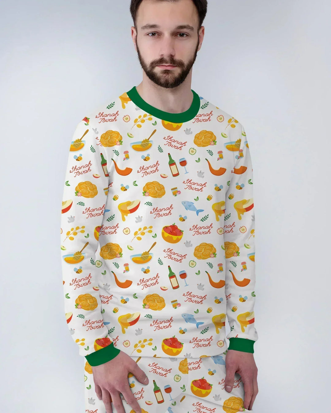 Vorlage Herren-Pyjama-Set