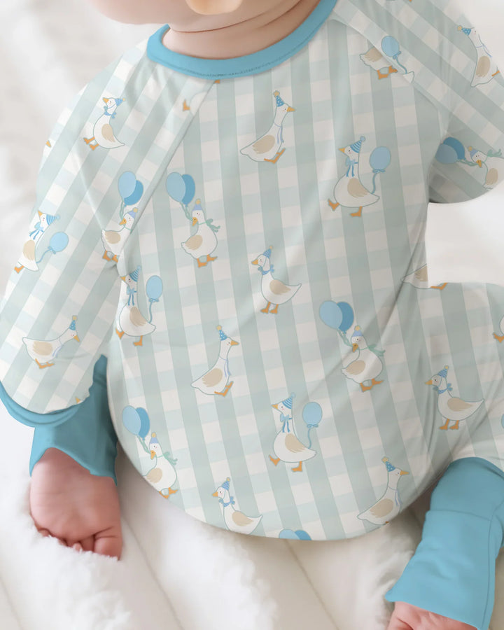 Gerippte Babykleidung mit individuellem Foto - Weich &amp; Skizzenhaft