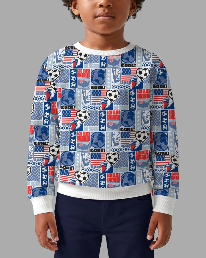Sweatshirt mit Rundhalsausschnitt aus Bambusfaser