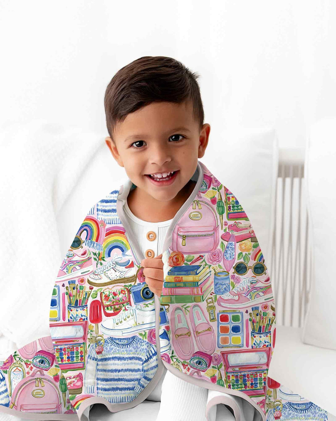 Sweet School Adventure Bamboo Blanket