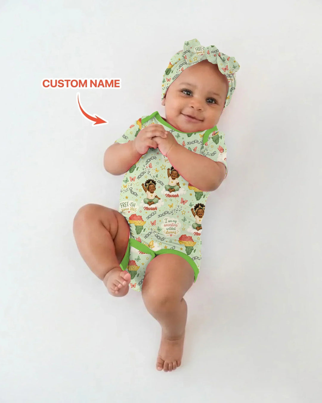 Gerippte Babykleidung mit individuellem Foto - Weich &amp; Skizzenhaft