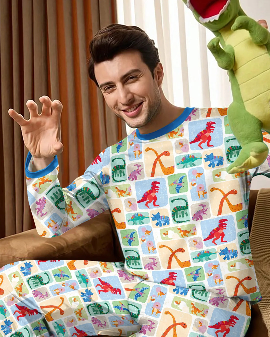 Vorlage Herren-Pyjama-Set