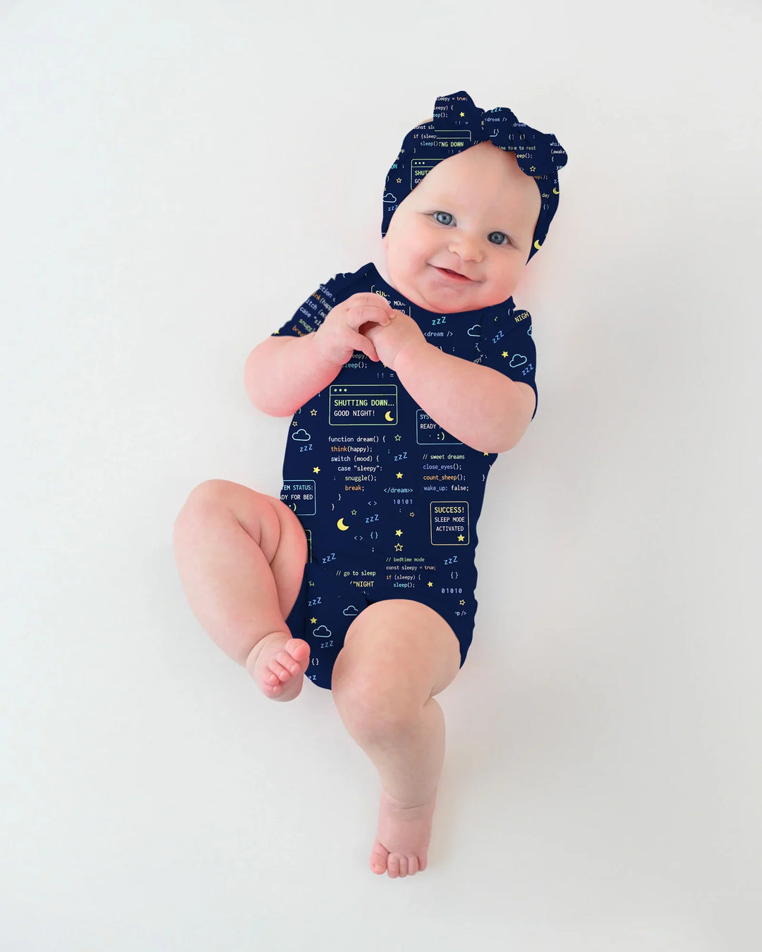 Gerippte Babykleidung mit individuellem Foto - Weich &amp; Skizzenhaft