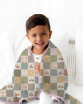 Vorlage Quilt Decke